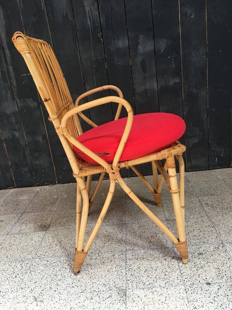 Un Fauteuil En Bambou Circa 1950/1960-photo-3