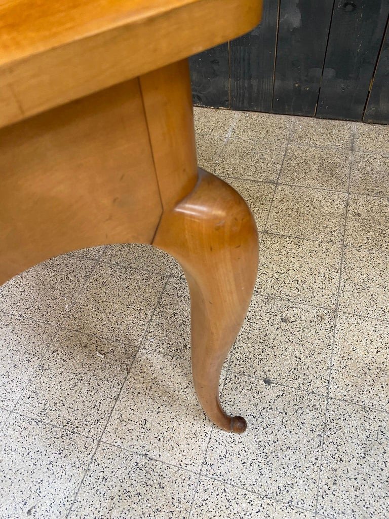 Art Deco Sycamore Dressing Table In The Style Of René Prou Circa 1940-photo-6