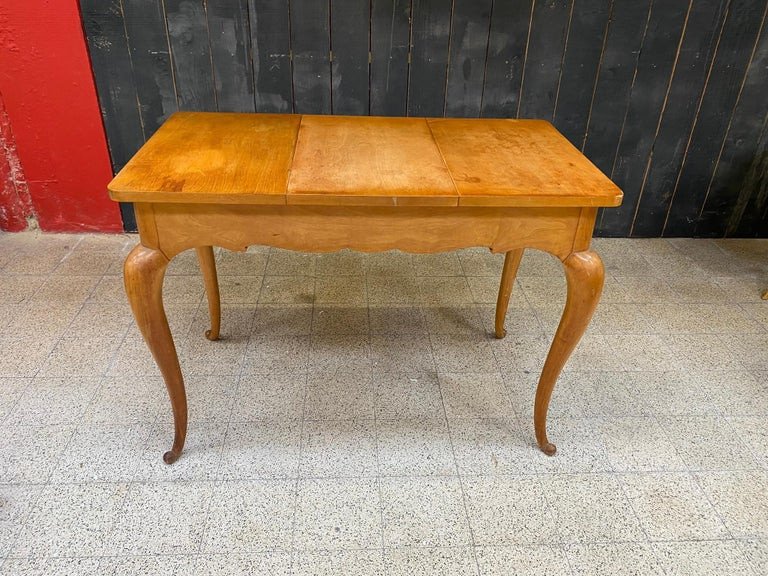 Art Deco Sycamore Dressing Table In The Style Of René Prou Circa 1940-photo-8