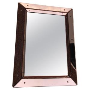 Mirror Circa 1940/1950 In The Style Of Jacques Adnet