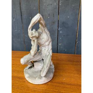 Plaster Sculpture Circa 1900 (skinned?) Origin Italy