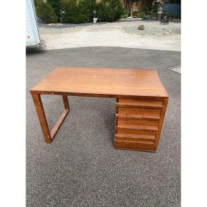 Modernist Art Deco Desk In Rosewood Circa 1930/1950 