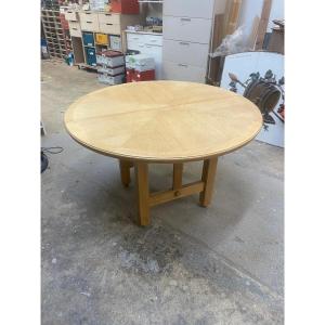 Guillerme et Chambron , table ronde, Edition Votre Maison circa 1970 entièrement restaurée