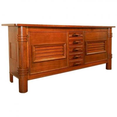 Charles Dudouyt Buffet Art Deco Edition La Gentilhommiere Circa 1940