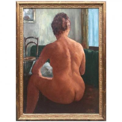 Jules-evariste De Paepe (1887-1968), Oil On Canvas, Signed