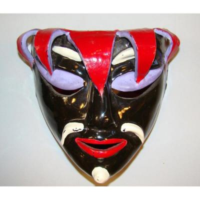 Michel Rivière, Atelier Claude Tabet, Ceramic Mask, Circa 1950/1960