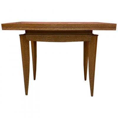 Table Portefeuille Epoque Art Deco Circa 1940/1950 , Monogrammé