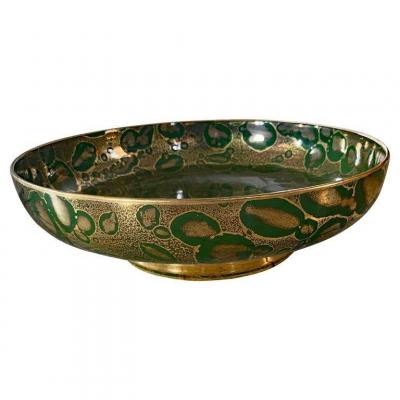 Jean Mazeaud And Jean Faverot, Fruit Bowl, Art Deco, Sevres, 1930