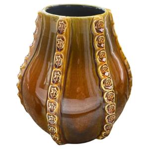 Accolay Vase, Signed, Monogrammed, Circa 1950/1960