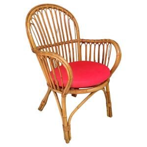 Bamboo Armchair Circa 1970