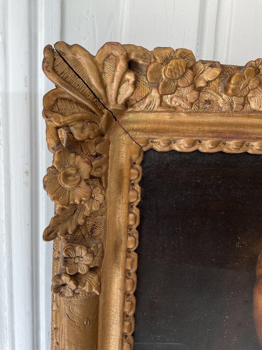 école Française Du XVIIe Portrait Du Comte De La Vault .-photo-1