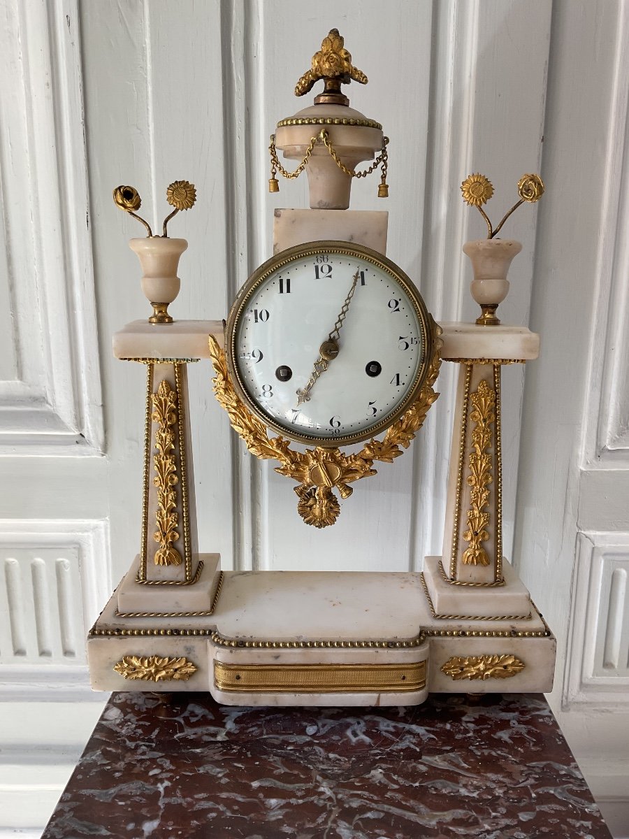 Pendule Portique époque Louis XVI-photo-7