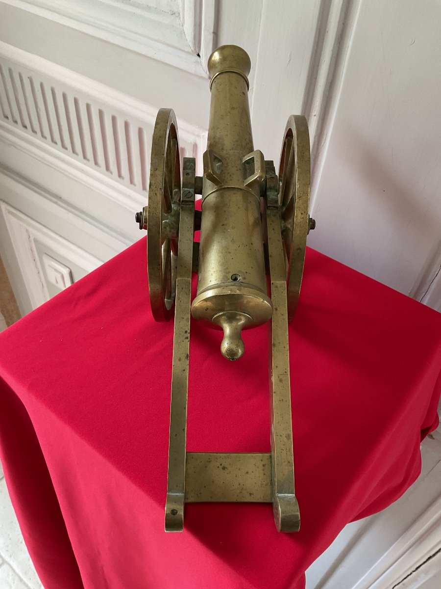 Gilded Bronze Cannon -photo-2