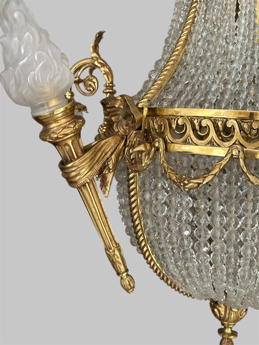 Large 12-light Hot Air Balloon Chandelier -photo-2