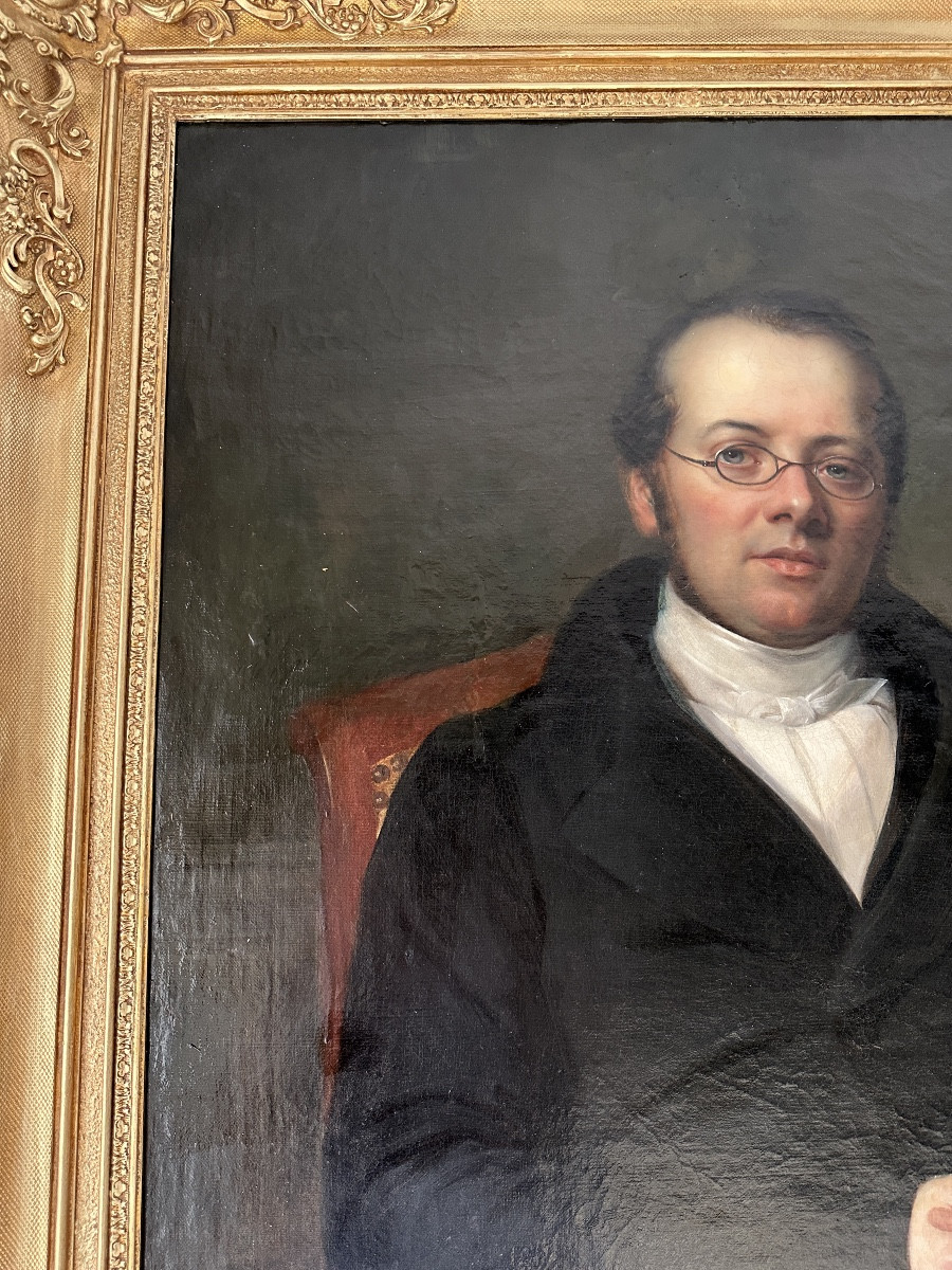 H/t Bust Portrait Of Franz Schubert By Charles Fournier-photo-1