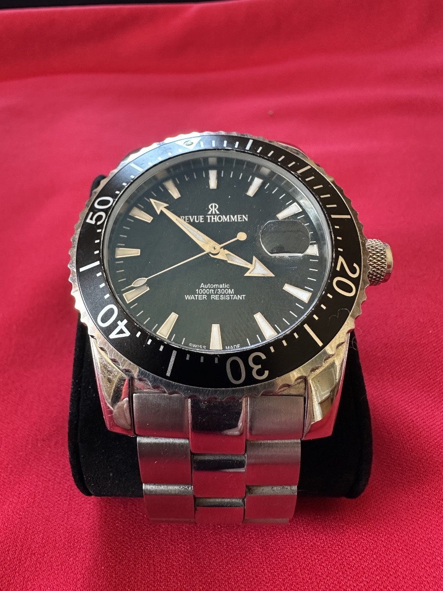 Montre de plongée Revue Thommen automatique -photo-2