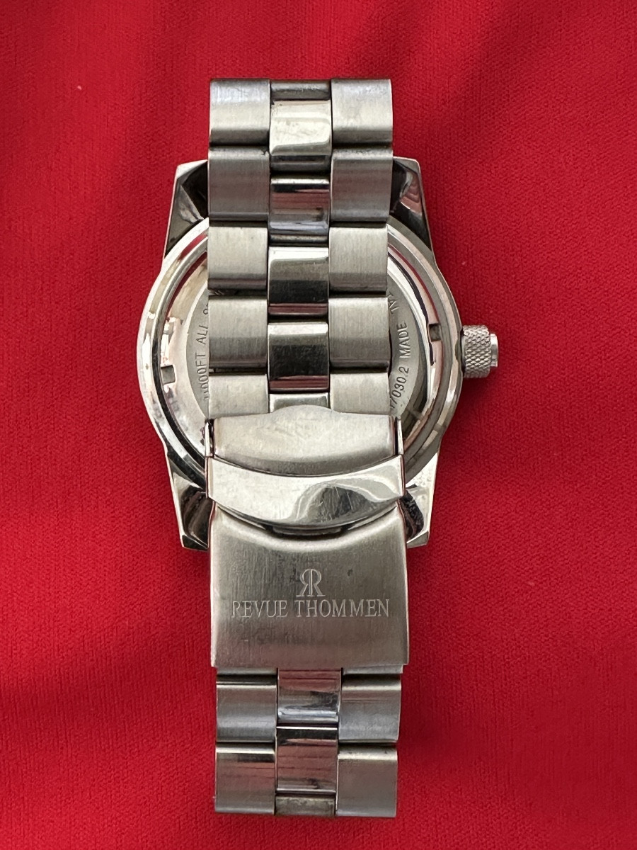 Montre de plongée Revue Thommen automatique -photo-4