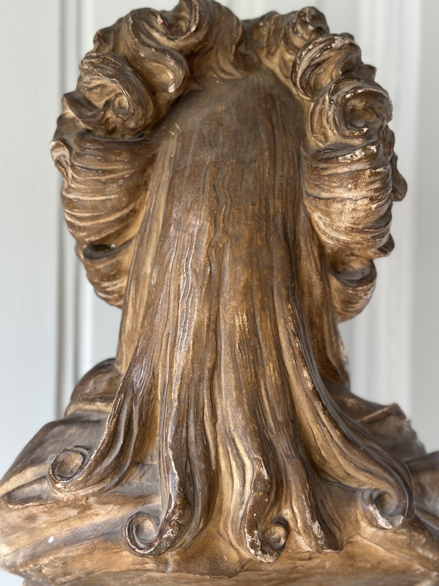 Buste de la princesse de Lamballe d’après Augustin Pajou-photo-4