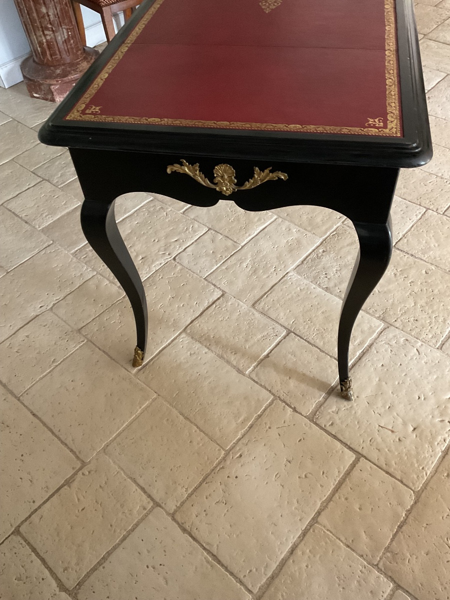 Louis XV Black Desk-photo-1