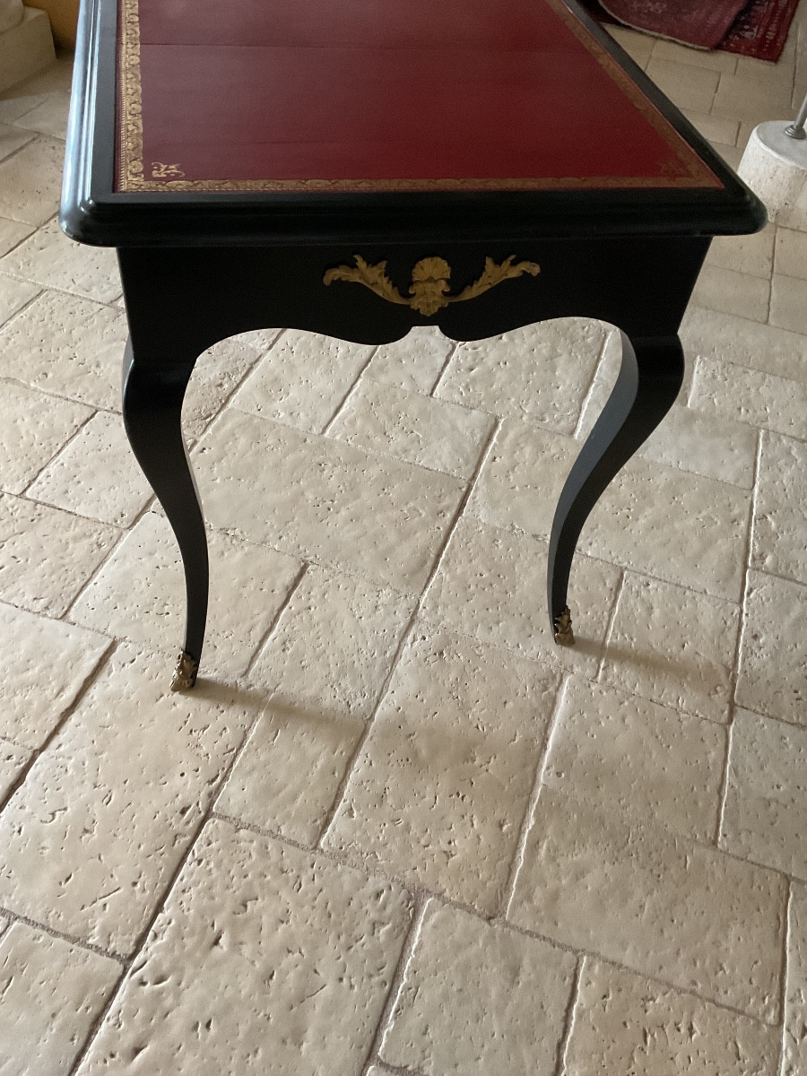 Louis XV Black Desk-photo-4