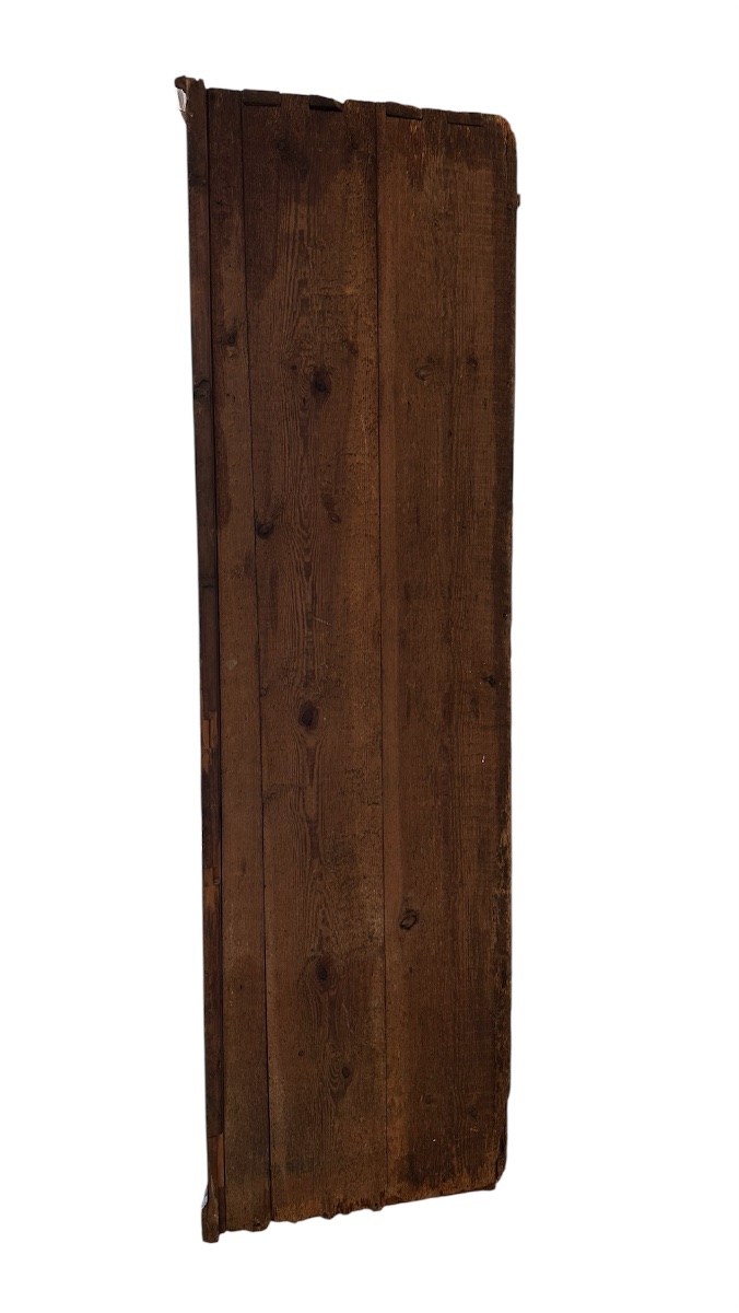 Beautiful Curved Louis XV-style Pine Corner Panel-photo-1