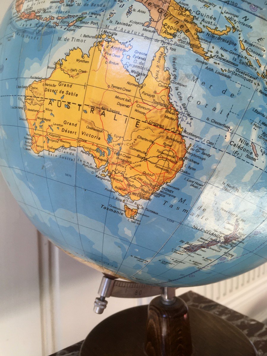 Important Terrestrial Globe From RÄth-photo-7