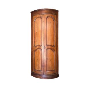 Beautiful Curved Louis XV-style Pine Corner Panel