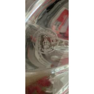 Pair Of Baccarat Crystal Candleholders