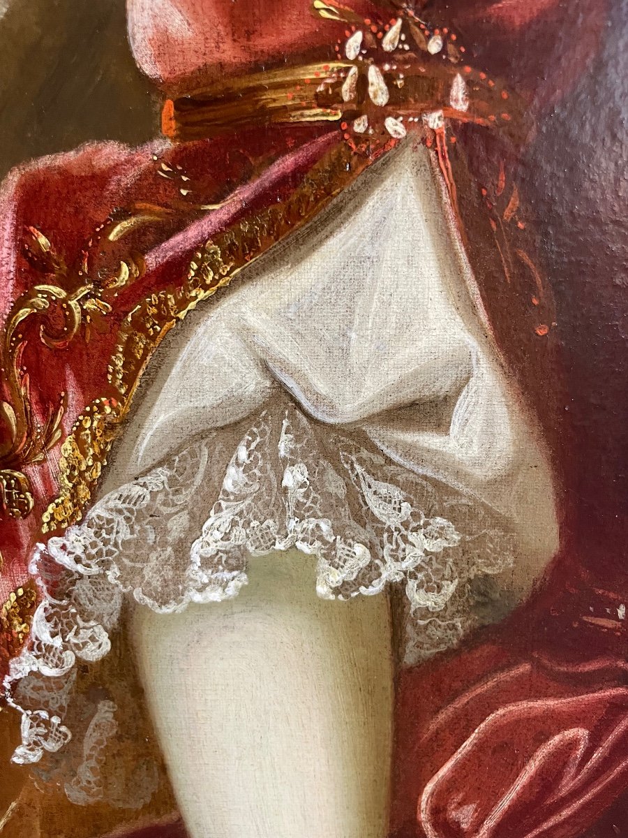 Portrait De La Reine Marie Leszczynska -photo-4