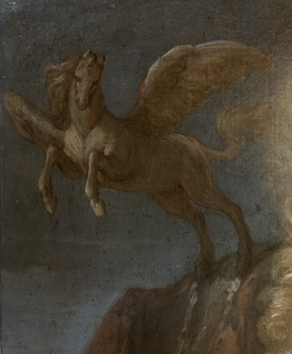 Portrait D’un Jeune Prince En Apollon XVIIIe-photo-1