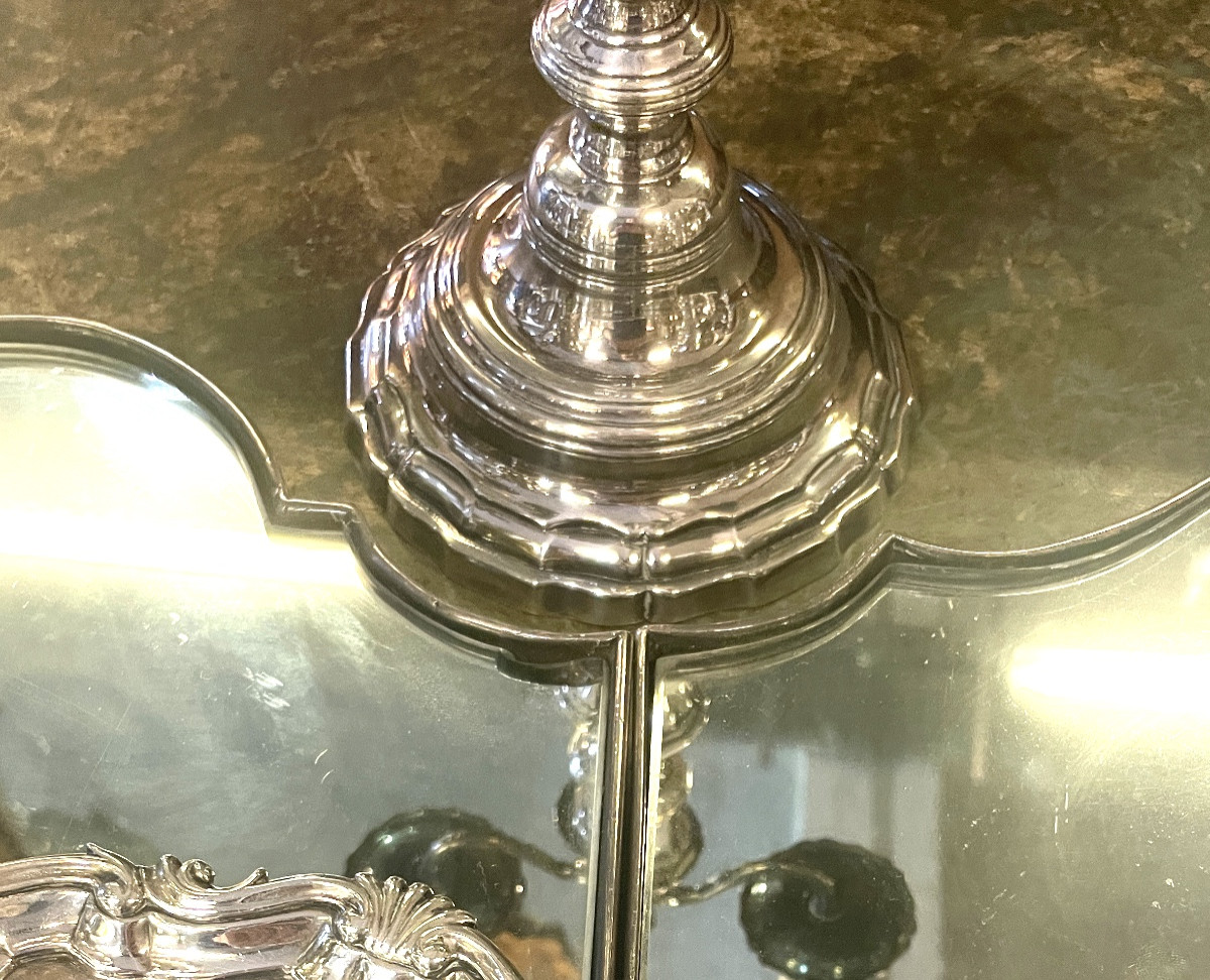 Surtout de table XVIIIe Louis XV-photo-2