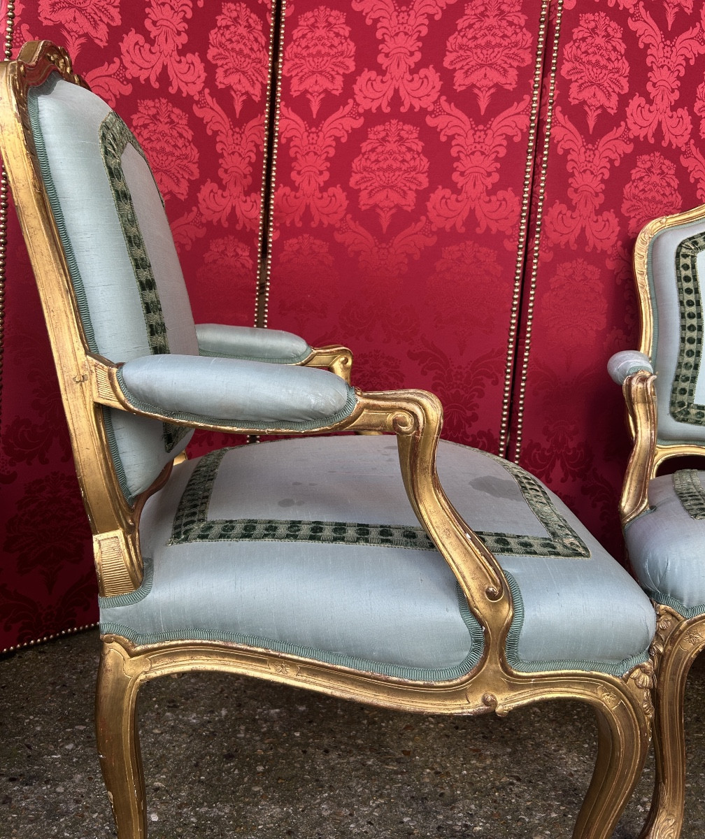Paire de fauteuils Louis XV est. Nadal-photo-4
