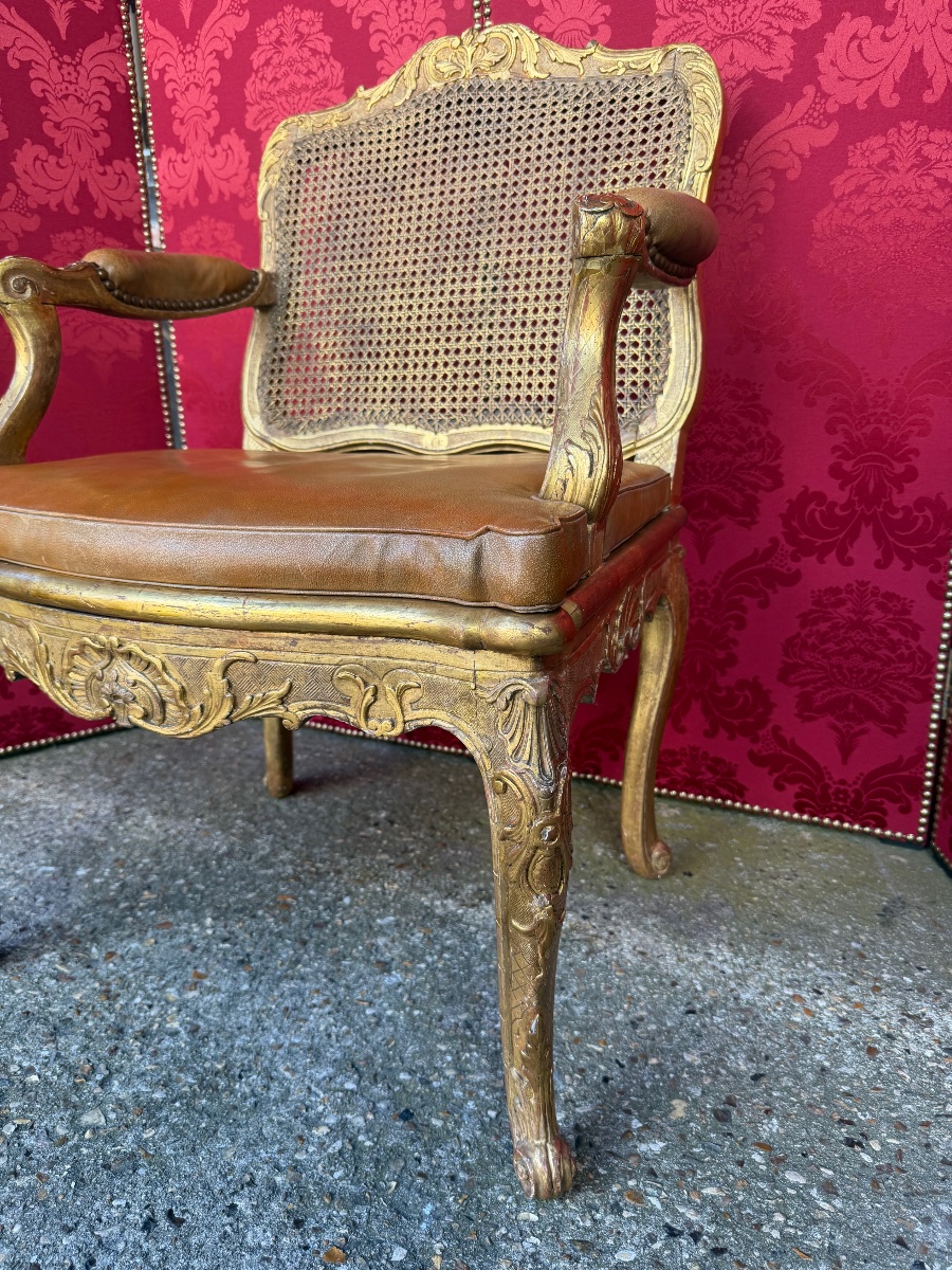 Regency Period Office Armchair-photo-4