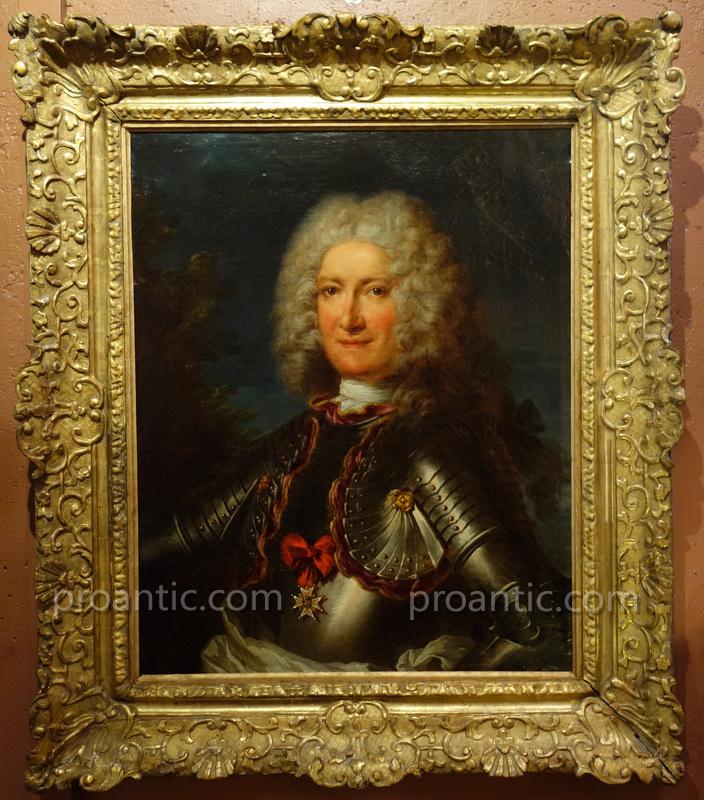 Portrait Attribué à Delyen Epoque XVIIIème Siècle