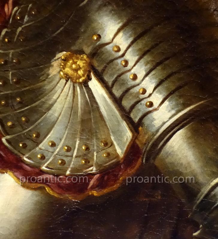 Portrait Attribué à Delyen Epoque XVIIIème Siècle-photo-1