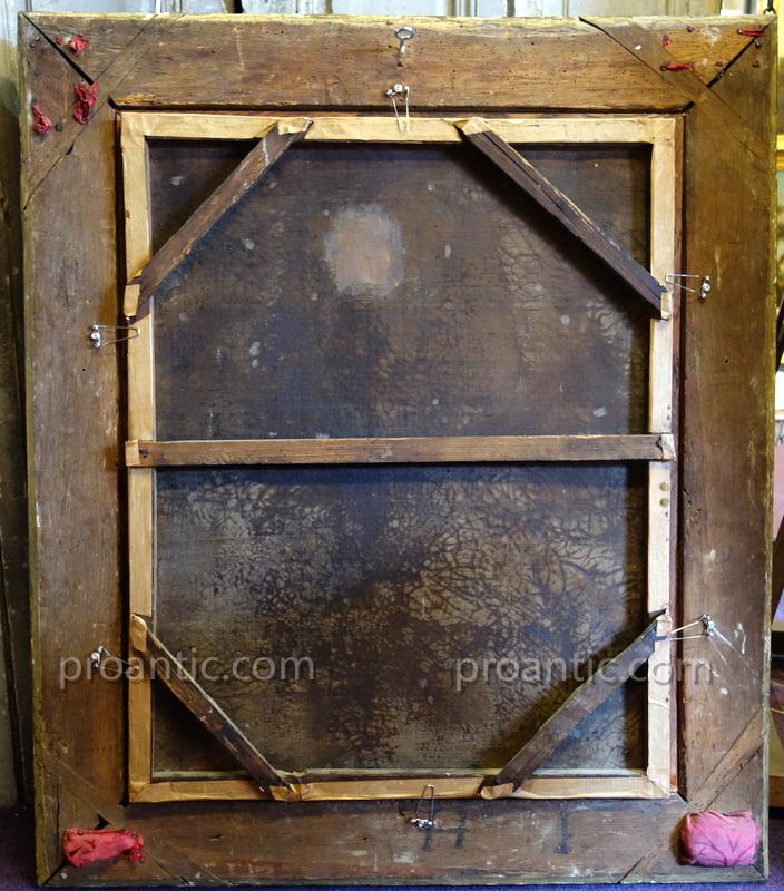 Portrait Attribué à Delyen Epoque XVIIIème Siècle-photo-2