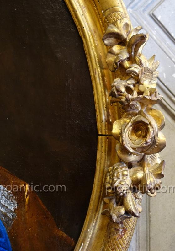 Portrait d'Homme De Qualité Epoque Régence-photo-1