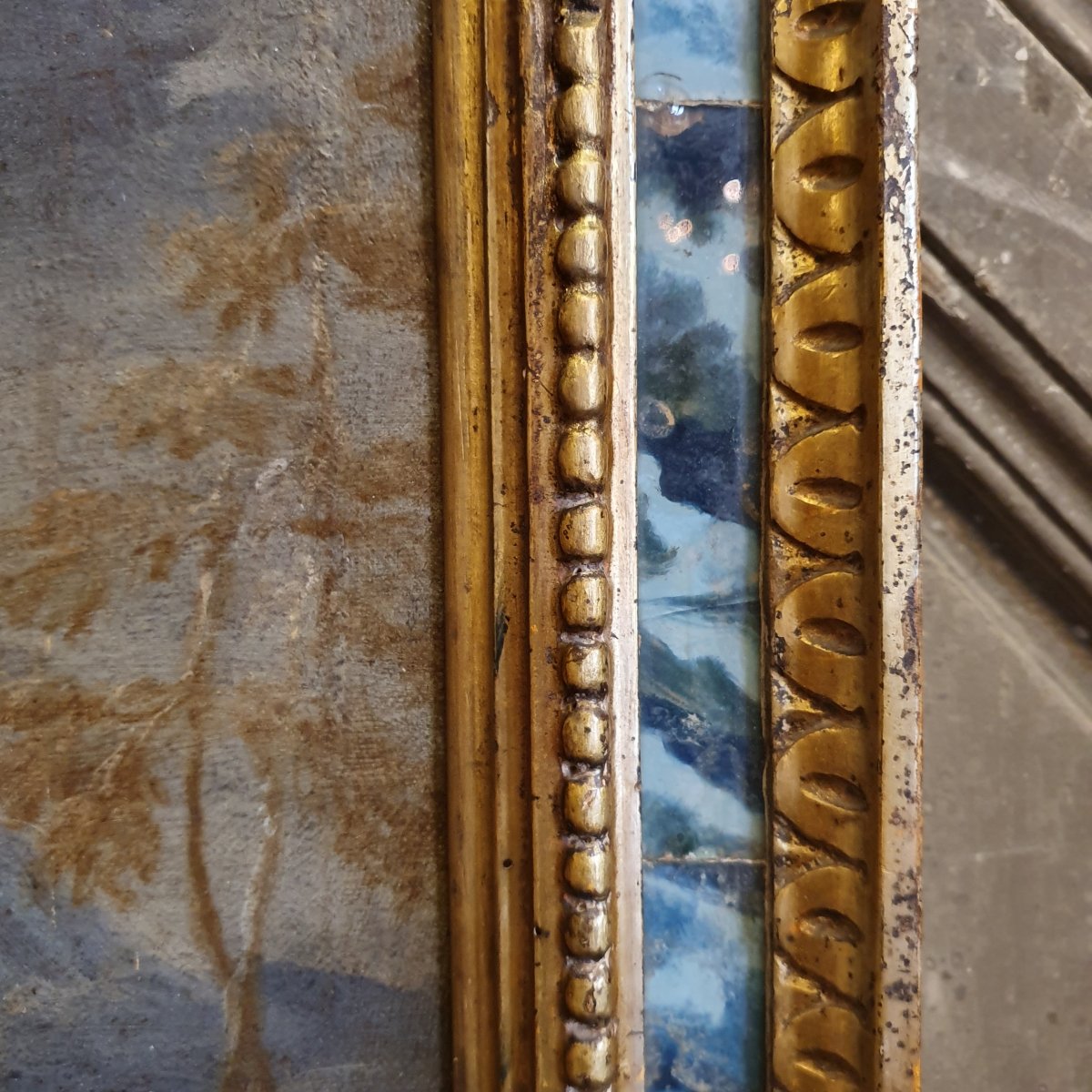 Huile Sur Toile "Puttis" Epoque Louis XIV-photo-2
