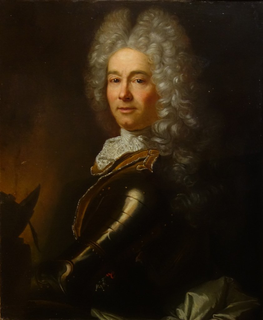Portrait d'Homme En Armure Epoque Régence-photo-4