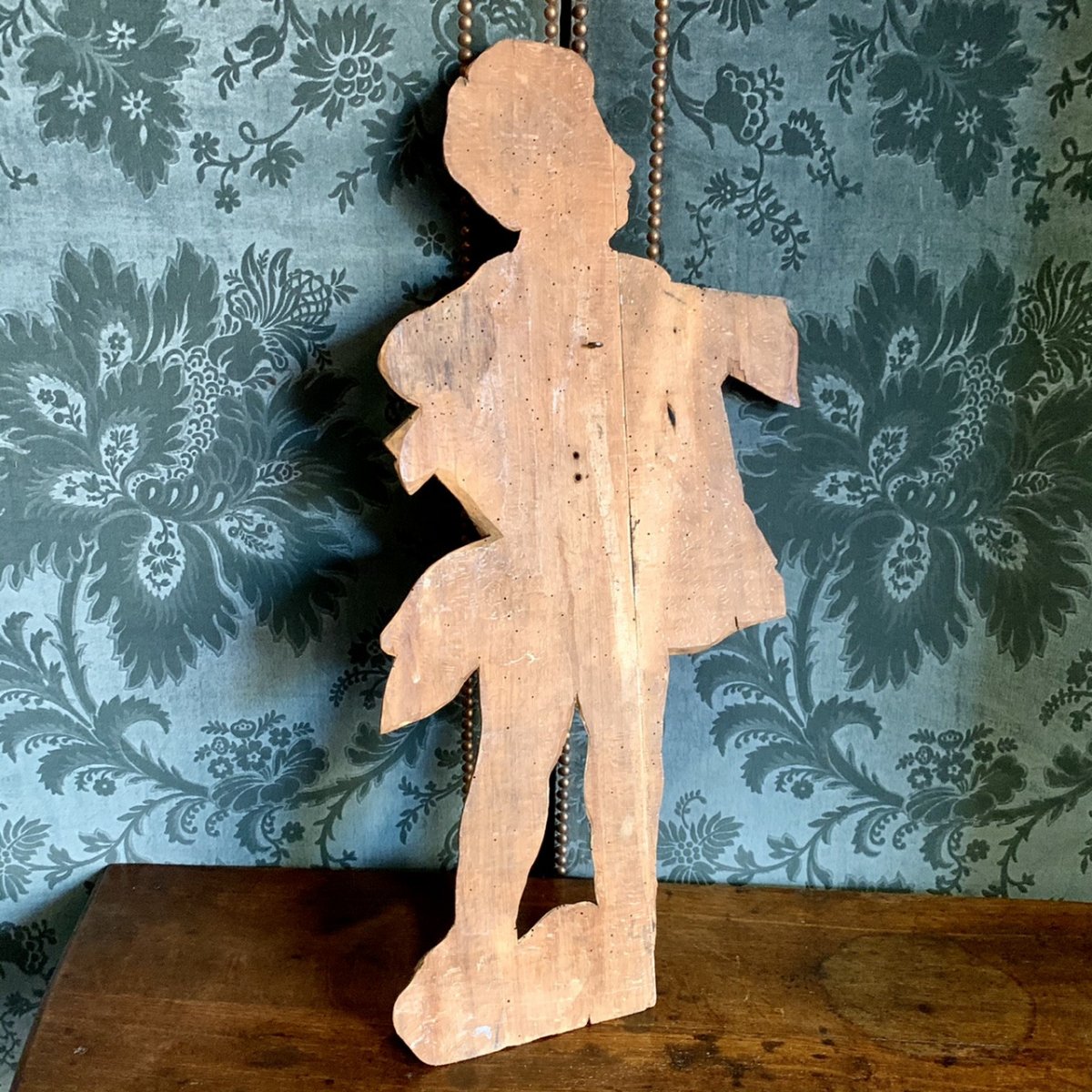 Charming 18th Century Wooden Character-photo-3