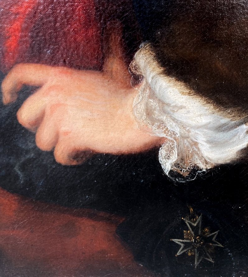 Portrait D’un Chevalier De Saint Michel -photo-3