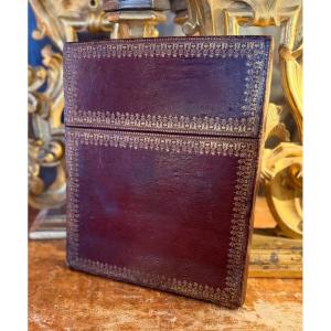 Early 18th-century Red Morocco Leather Case