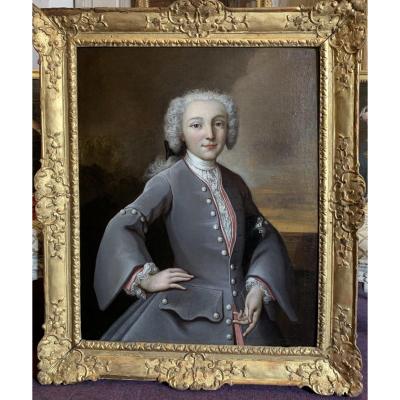 Portrait Un Jeune Prince XVIIIe 