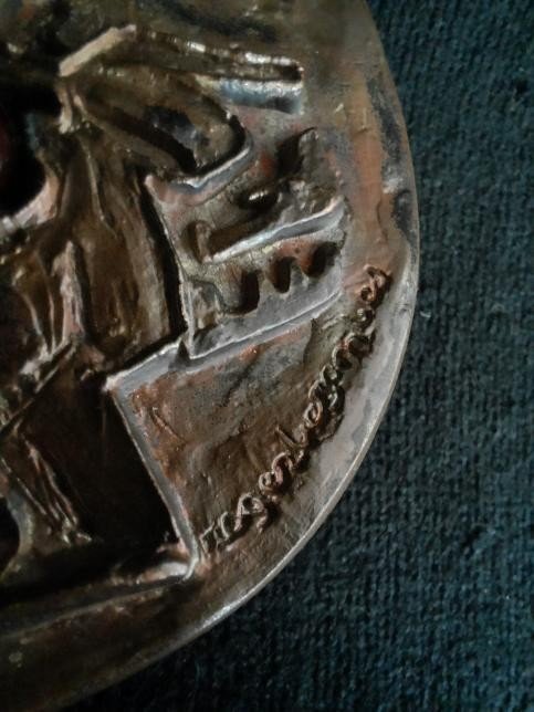 Roger Bezombes - Sculpture En Bronze - Saintes Marie De La Mer (xxe Siècle)-photo-1