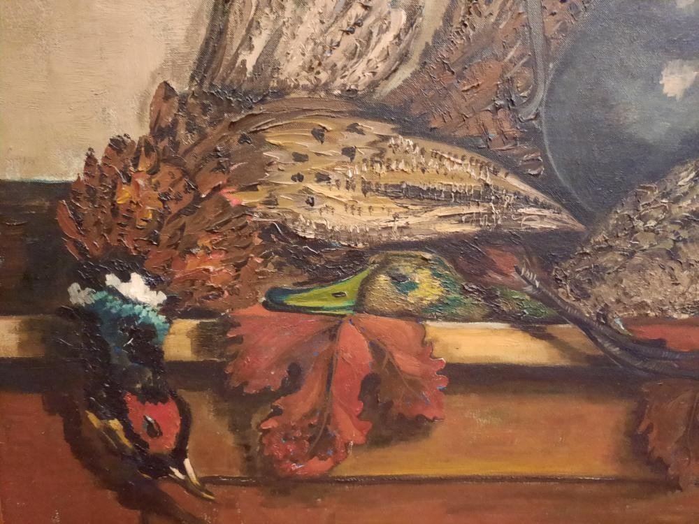 Huile Sur Toile - Nature Morte - De Harry Séguéla (1921 - 2001)-photo-4