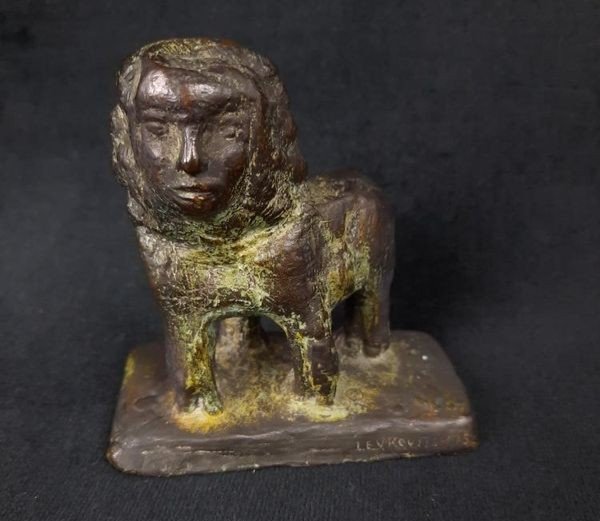 Leon Levkovitch (1936) Bronze Sculpture - 1975