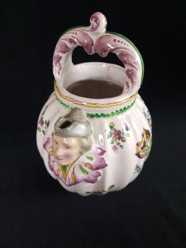 Ceramic Pot / Chevrette - Strasbourg (19th Century)-photo-2