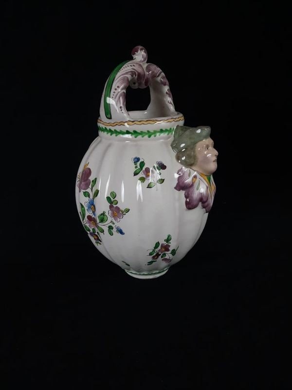 Ceramic Pot / Chevrette - Strasbourg (19th Century)-photo-3