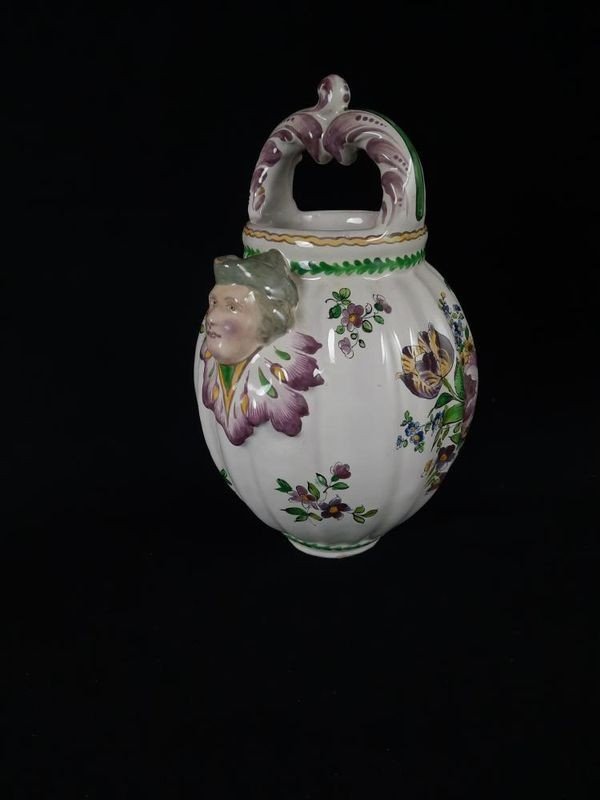 Ceramic Pot / Chevrette - Strasbourg (19th Century)-photo-4