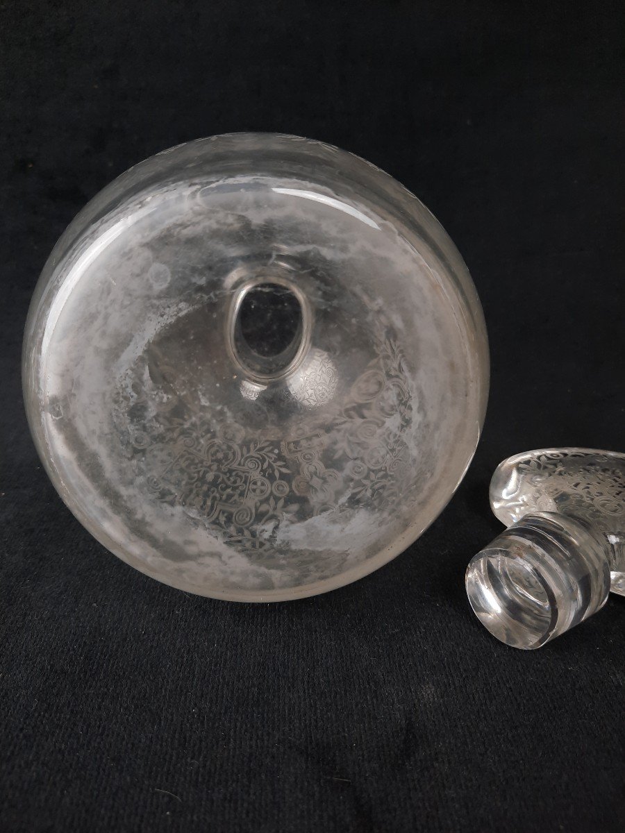 Carafe En Cristal Baccarat (xxe Siècle)-photo-1